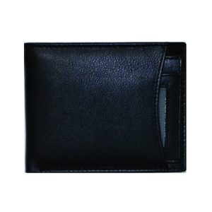 Black Leather Wallet